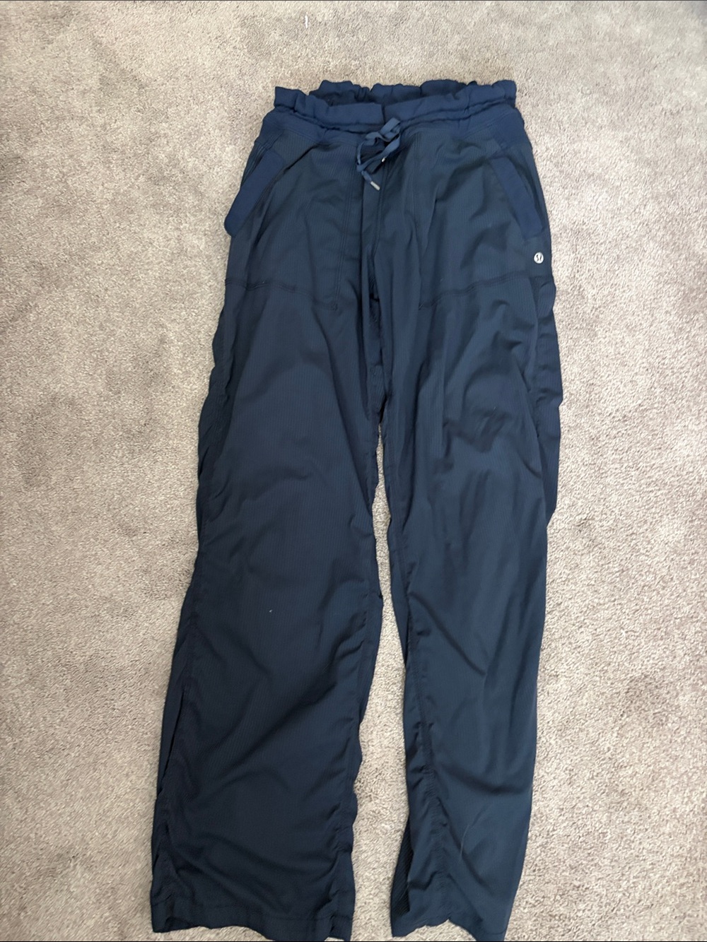 lululemon athletica womens Dark Navy Drawstring Joggers